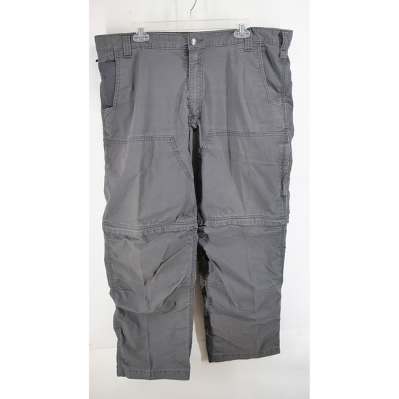 Carhartt Force Extremes Convertible Pants Mens 42x30 Gray Relaxed Fit Workwear‎